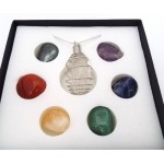 Chakra Gemstone Spiral Pendant Kit